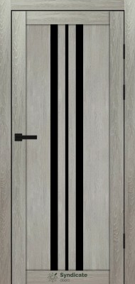 SD-PVC-107 Дуб ровера скло BLK